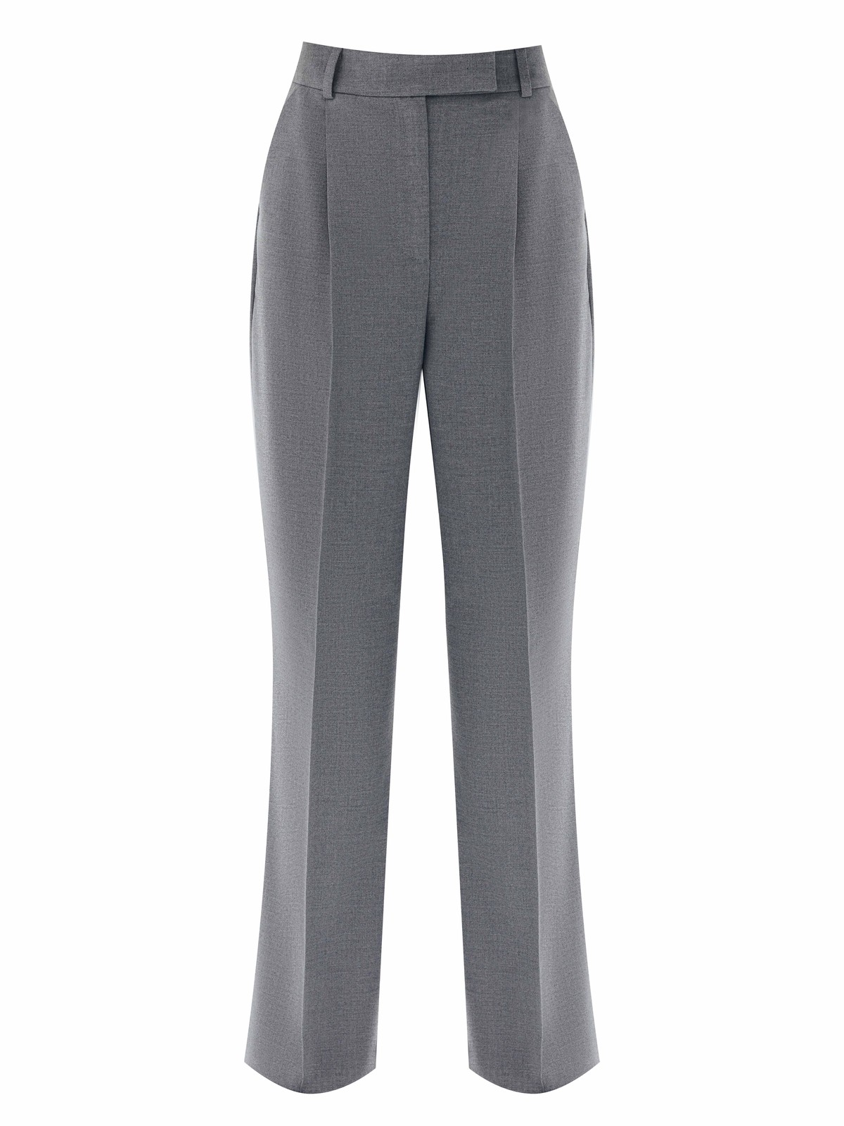 Брюки полной длины прямые, цвет: серый Allweneed
Прямые, свободные брюки полной длины. Модель с защипами, переходящими в стрелки с отстрочкой. Застёжка на молнию, крючки и потайную пуговицу. Посадка на линии талии, чтобы сделать фигуру гармоничной. Карманы с подрезным бочком для любых мелочей. Брюки выполнены из приятной поливискозной ткани и представлены в трёх базовых оттенках. Вы можете создавать образы для офиса или на каждый день.