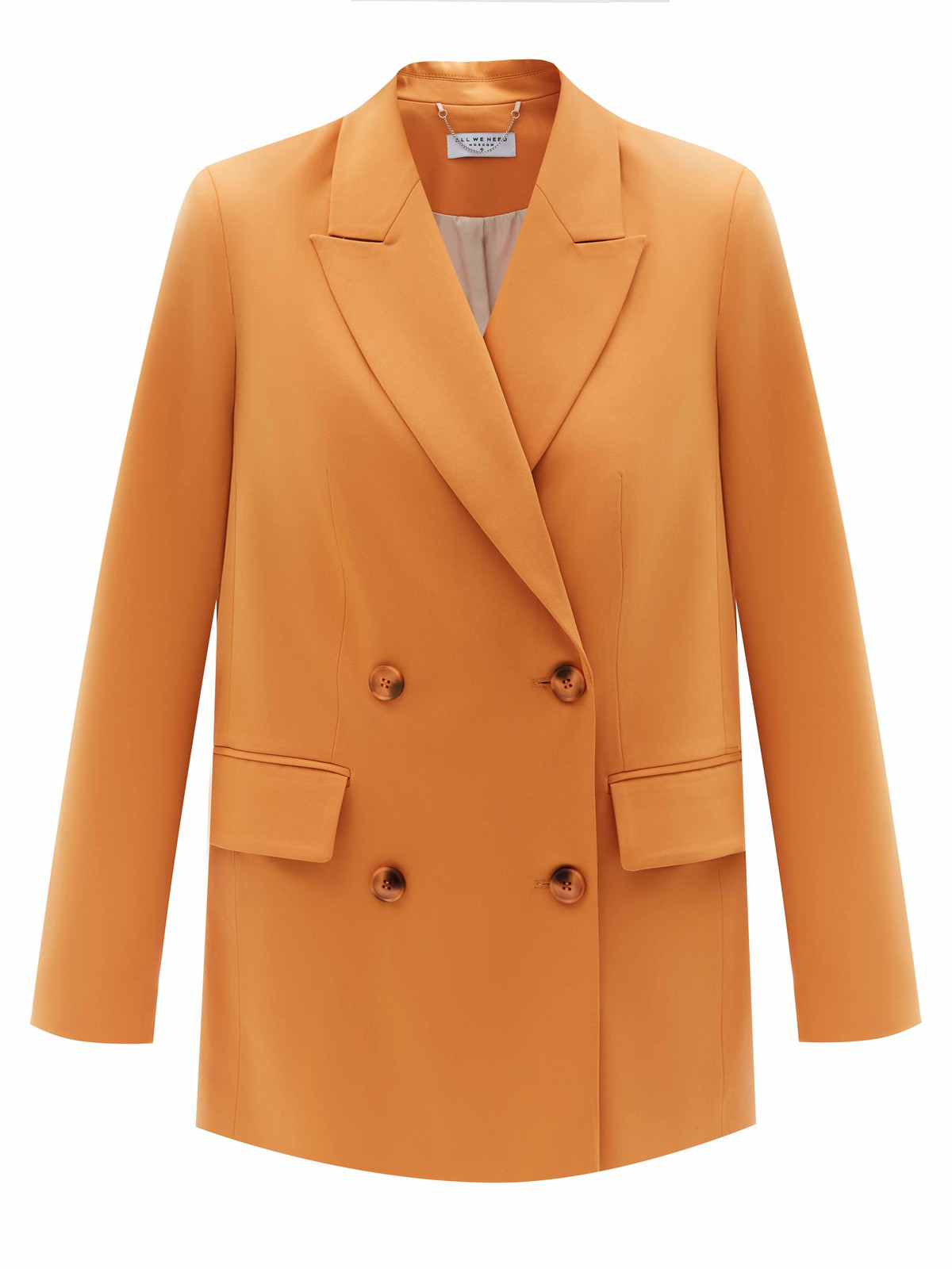Жакет двубортный oversize, цвет: рыжий Allweneed
Двубортный жакет прямого силуэта с классической линией плеча. Для модели мы выбрали турецкую костюмную ткань, которая производилась только для нас, с добавлением нежных волокон вискозы. Изделие с приятной к телу подкладочной тканью. Хороший жакет сегодня считается одной из основ грамотного гардероба, поскольку он дарит огромное количество сочетаний: от строгих офисных вариантов до нарядных вечерних.