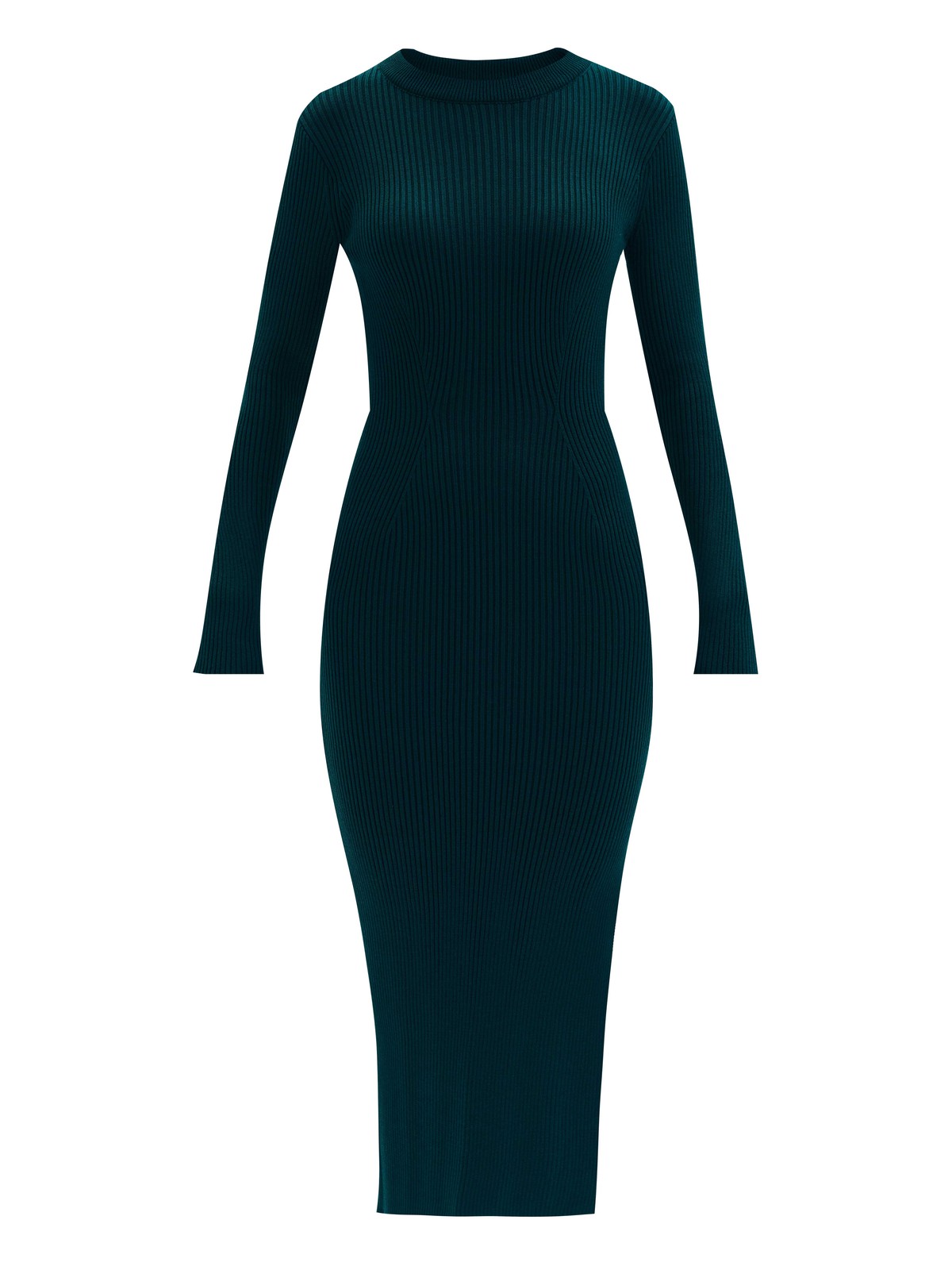 Вязаное платье миди облегающее, цвет: изумрудный Allweneed
Облегающее платье выполнено из пряжи, в состав которой входят вискоза и дралон. Сочетание этих материалов помогает изделию отлично держать форму, не вытягиваться, быть долговечным. Красивые рельефы подчеркивают талию, а аккуратный разрез с одной стороны делает платье дерзким и элегантным. Вы можете носить модель с любимым пальто и жакетами. Идеально, чтобы сбежать из офиса на свидание.