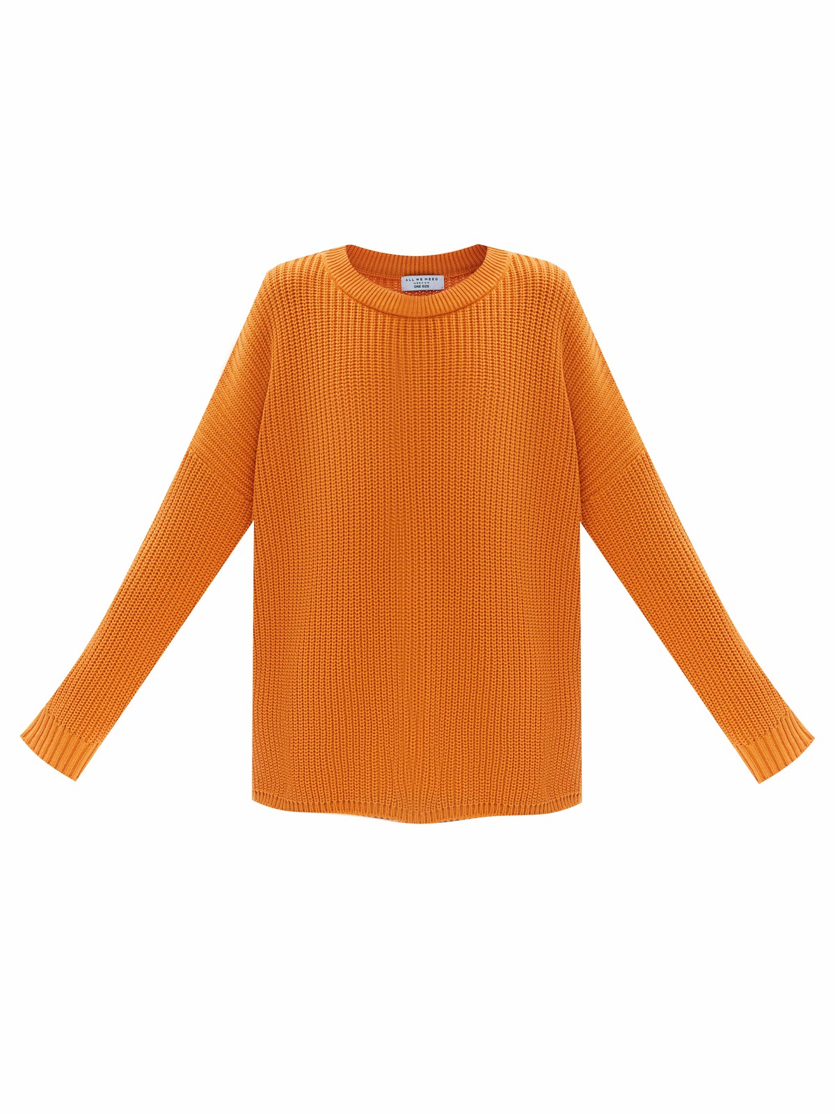 Свитер oversize, цвет: ОРАНЖЕВЫЙ Allweneed Хлопковый свитер крупной вязки. Модель свободного силуэта, с круглой горловиной. Легко вписывается в весенний гардероб. Материал дышит и позволяет поддерживать оптимальный температурный режим. Мы рекомендуем носить его как самостоятельно, так и надеть под него футболку или рубашку. Это одна из наших любимых моделей для прогулок или уютных посиделок с подругой.