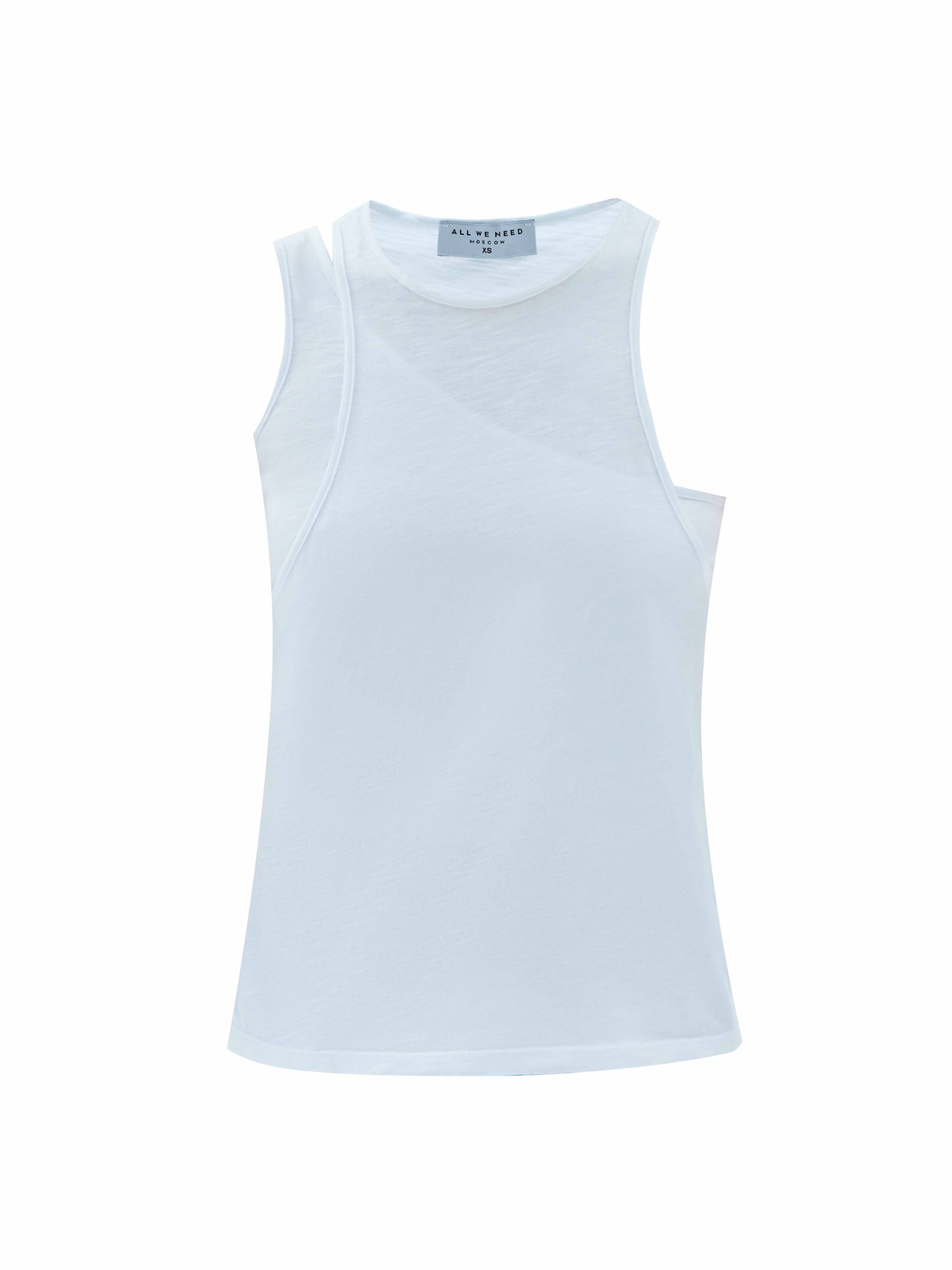 


Двойная майка из линейки TREND. Модель слегка облегает фигуру. Изделие создает эффект многослойного образа с двумя топами: на одно и на два плеча. Благодаря приятному на ощупь материалу вам будет комфортно целый день. Подиумная тенденция, которую мы воплотили как альтернативу базовым майкам и топам, поэтому советуем носить её с любимыми привычными вещами или создавать ультрамодные образы с юбками длины мини.