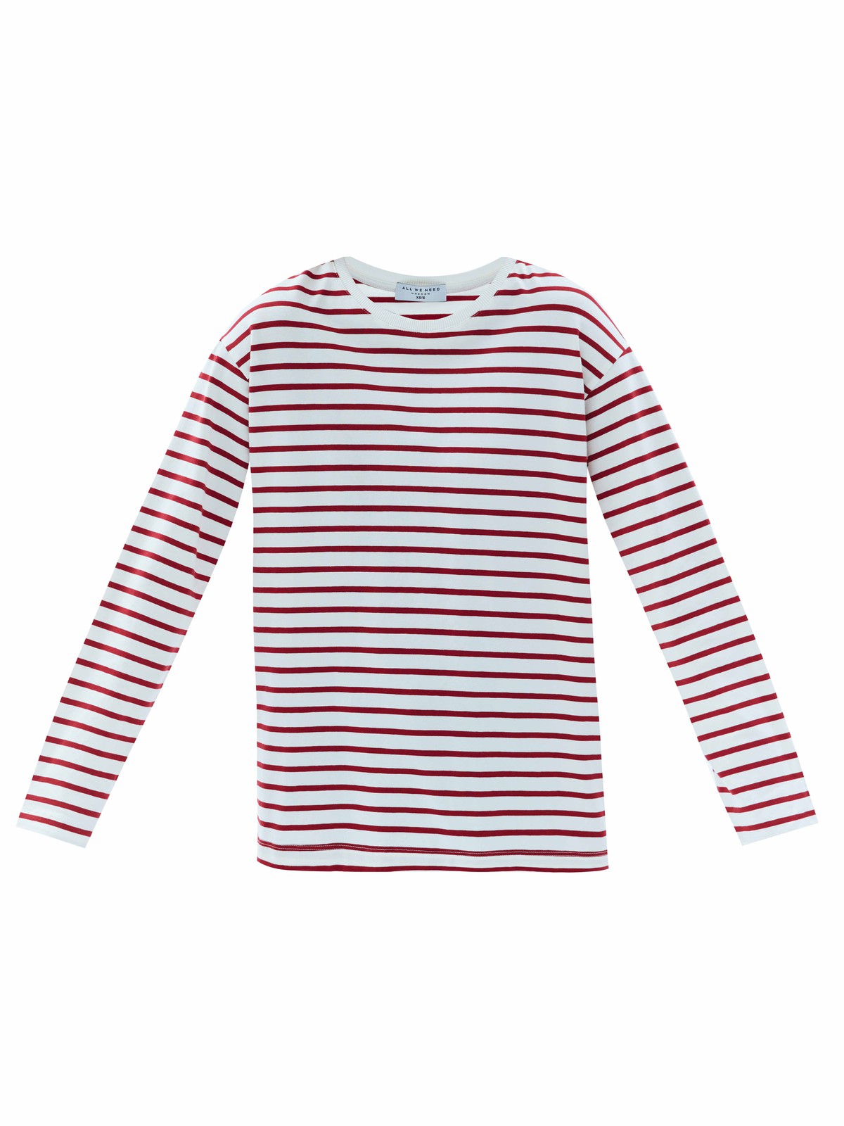 Лонгслив в полоску, цвет: Молочно-красный Allweneed
Лонгслив свободного кроя из мягкого трикотажного полотна. Актуальный удлинённый рукав и спущенная пройма. Благодаря приятной на ощупь ткани и отличному составу в нашей тельняшке вам будет комфортно целый день. Советуем носить модель с джинсами и юбками 24/7.
