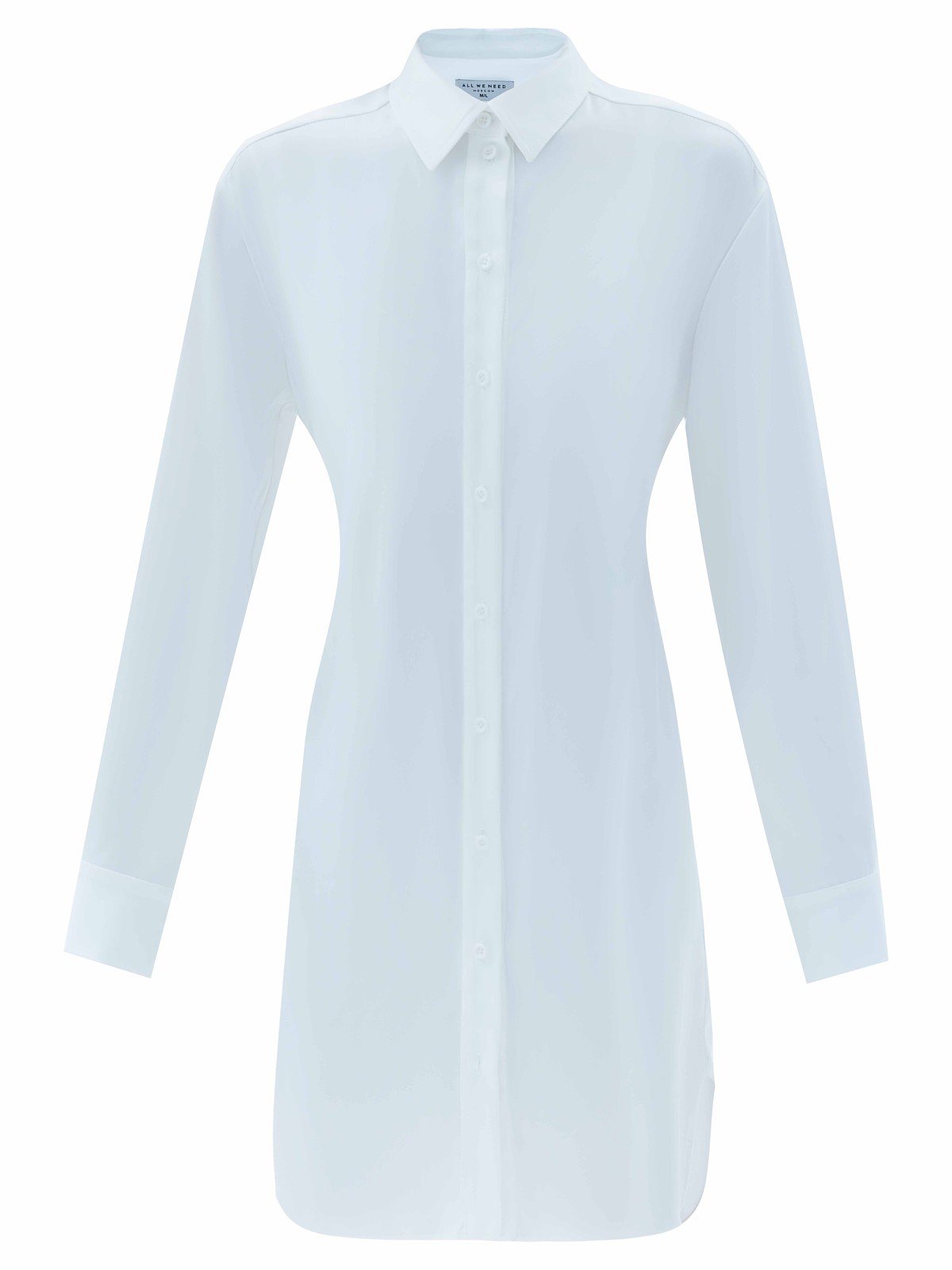 Платье-рубашка мини, цвет: белый Allweneed
Лёгкое платье-рубашка длины мини из гладкой слегка просвечивающей ткани. Застёжка на пуговицы, манжеты и классический отложной воротник. Важная деталь пояс-завязка для игры с фасоном. Ткань нежно касается кожи и обеспечивает комфорт. Мы выбрали два нежных оттенков для модели: сливочно-молочный и голубой. В раннюю весну носите с грубыми ботинками или сапогами, в тёплое время сочетайте со спортивными сандалиями или босоножками. И помните про актуальную комбинацию платья с брюками эта модель идеально подходит для такой стилизации.