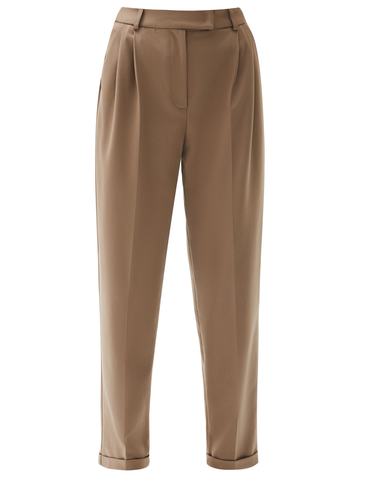 Брюки укороченные с манжетом, цвет: ТЕМНЫЙ КЭМЕЛ Allweneed
Брюки укороченные слегка зауженного кроя. Модель со скрытой застёжкой и двумя глубокими карманами. Мы изготовили брюки с манжетами, которые позволяют модели лучше сидеть по ноге. Советуем носить изделие с лоферами или ботинками, а для особого случая надеть их с туфлями на каблуке.