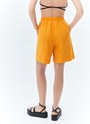 Шорты-бермуды на резинке, цвет: ОРАНЖЕВЫЙ Allweneed