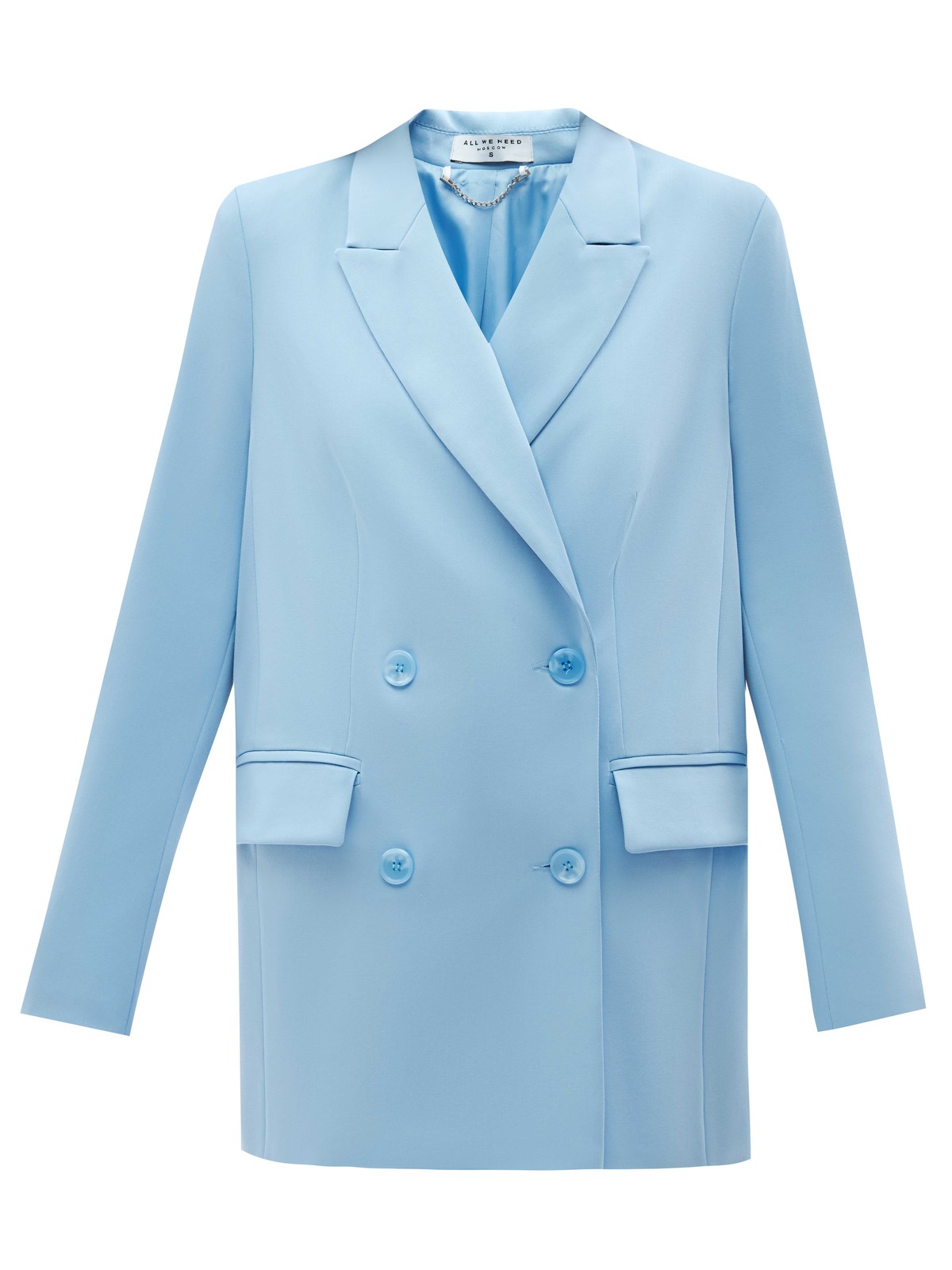 Жакет двубортный oversize, цвет: голубой Allweneed
Адаптируем наш культовый двубортный, слегка удлинённый жакет к новому сезону. Этот его вариант выполнен из мягкой, достаточно тонкой, но формоустойчивой костюмной ткани, идеально подходящей для весны. Мы сохранили классическую линию плеча и воротник с лацканами, крупные пуговицы и карманы с клапаном. Модель, как и все наши жакеты, имеет шлицу на спинке для комфорта. Носите в офис с брюками, а на неформальные встречи с лёгкими платьями, гофрированными юбками и трендовыми джинсами.
Представлен в оттенках нашей апрельской палитры молочном и глубоком синем, отсылающих к темам парусного спорта и морского отдыха.