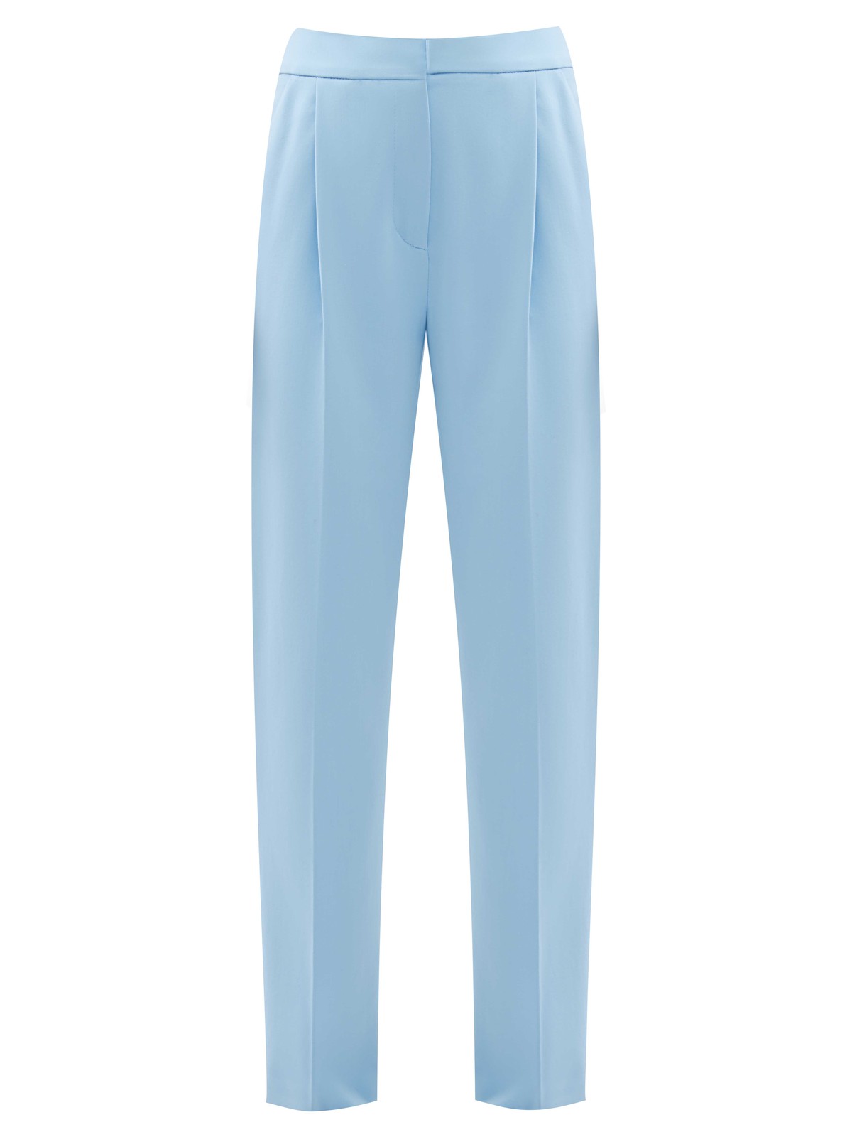 Брюки укороченные зауженные к низу, цвет: голубой Allweneed
Зауженные брюки на средней посадке из костюмной ткани. Модель на складке и со стрелкой. Ткань хорошо держит форму, поэтому изделие долго сохраняет свой первоначальный вид. Два кармана с отрезным бочком и скрытая застёжка на молнии. Брюки умеренного, классического силуэта, которые легко сочетаются с жакетом. База для офиса, деловых встреч и просто для жизни.