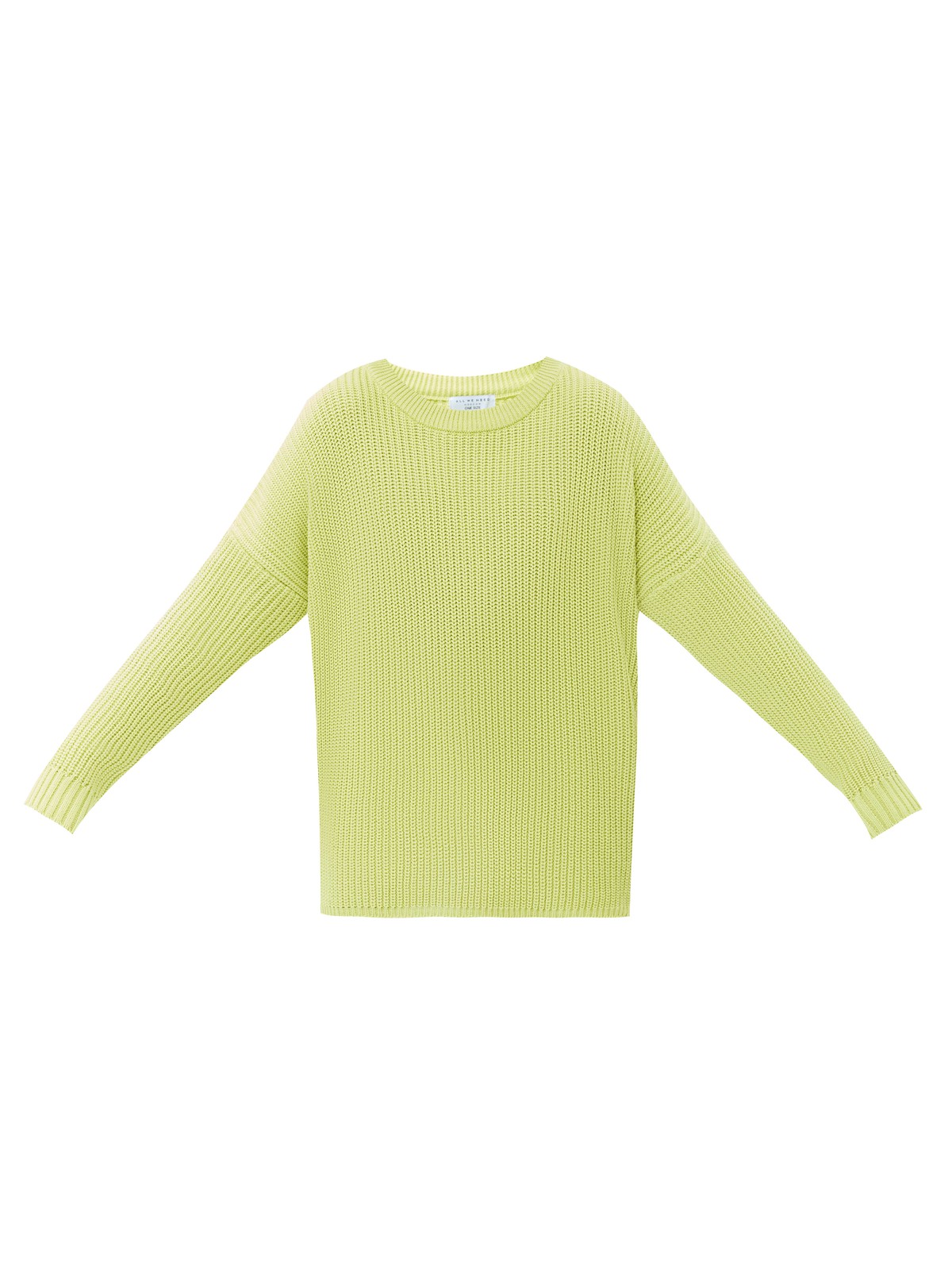 Хлопковый свитер крупной вязки. Модель свободного силуэта, с круглой горловиной. Легко вписывается в весенний гардероб. Материал дышит и позволяет поддерживать оптимальный температурный режим. Мы рекомендуем носить его как самостоятельно, так и надеть под него футболку или рубашку. Это одна из наших любимых моделей для прогулок или уютных посиделок с подругой.