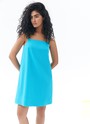 Платье мини колокол изо льна, цвет: бирюзовый Allweneed
Платье-колокол изо льна на тонких бретелях. Вытачка спереди для лучшей посадки по фигуре. Бретели можно регулировать. Модель имеет два кармана и фиксирующую эластичную ленточку на спине. Это лёгкое платье отлично подойдёт для тёплого дня на побережье.