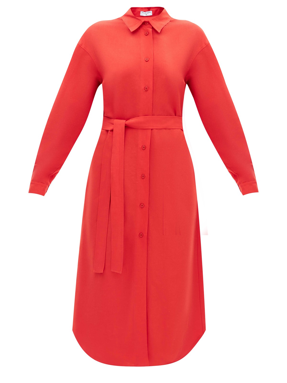 Платье-рубашка миди, цвет: красный Allweneed
Платье-рубашка из хлопка. Мы любим эту модель за то, что она будет актуальна всегда. Свободный крой, спущенное плечо, манжеты, планка с пуговицами и широкий пояс для акцента на талии. Ткань позволяет коже дышать в жаркое время года. Мы создали модель похожую на те, что носила в фильмах французская актриса Брижит Бардо. Составляйте с ней образы на работу, свидания и прогулки, меняя лаконичные украшения на заметные аксессуары.