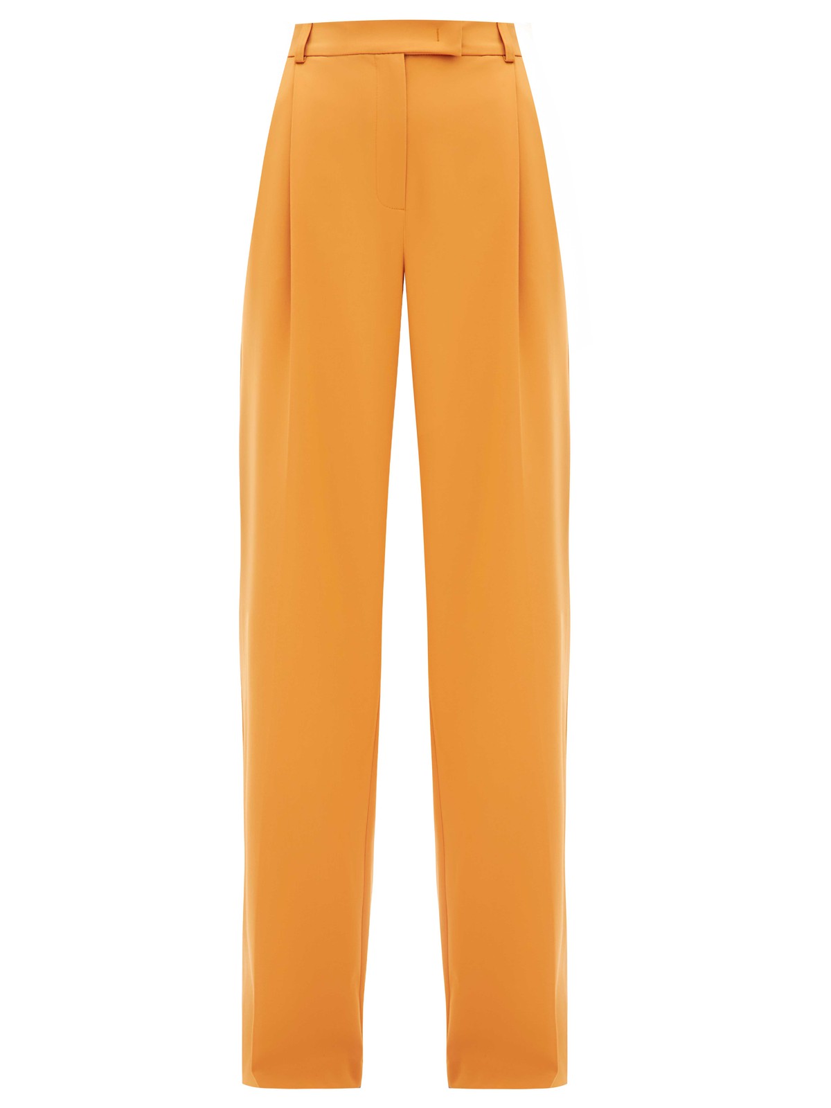 


Брюки на средней посадке полной длины. Скрытая застёжка на молнию. Модель свободного кроя делает силуэт визуально стройнее. Приятная к телу костюмная ткань с добавлением льна хорошо держит форму и обеспечивает правильную посадку по фигуре. Мы рекомендуем сочетать брюки с жакетом из новой коллекции, дополняя комплект броскими украшениями для вечера и лаконичными для офиса.