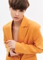 Жакет однобортный oversize, цвет: рыжий Allweneed