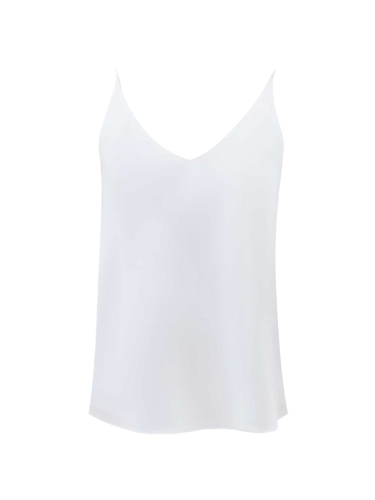 Топ на тонких бретелях, цвет: белый Allweneed
Топ на тонких бретелях. Прямой силуэт не слишком облегает, а V-образный вырез подчёркивает красоту шеи и ключиц. В лёгкой вискозе вам будет комфортно даже в жаркую погоду.