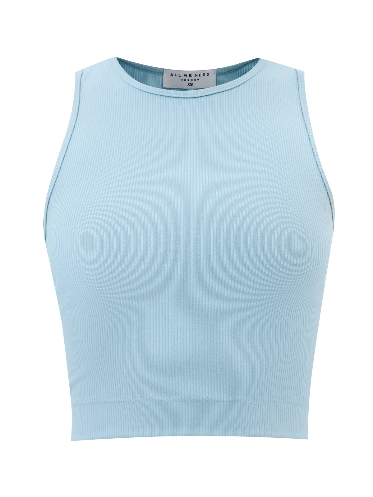 Топ укороченный, цвет: серо-голубой Allweneed
Укороченный топ из мягкого трикотажа. Круглая горловина и широкая пройма. Это базовая модель, которую мы обязательно возьмём с собой в отпуск. Рекомендуем сочетать с изделиями на высокой посадке.