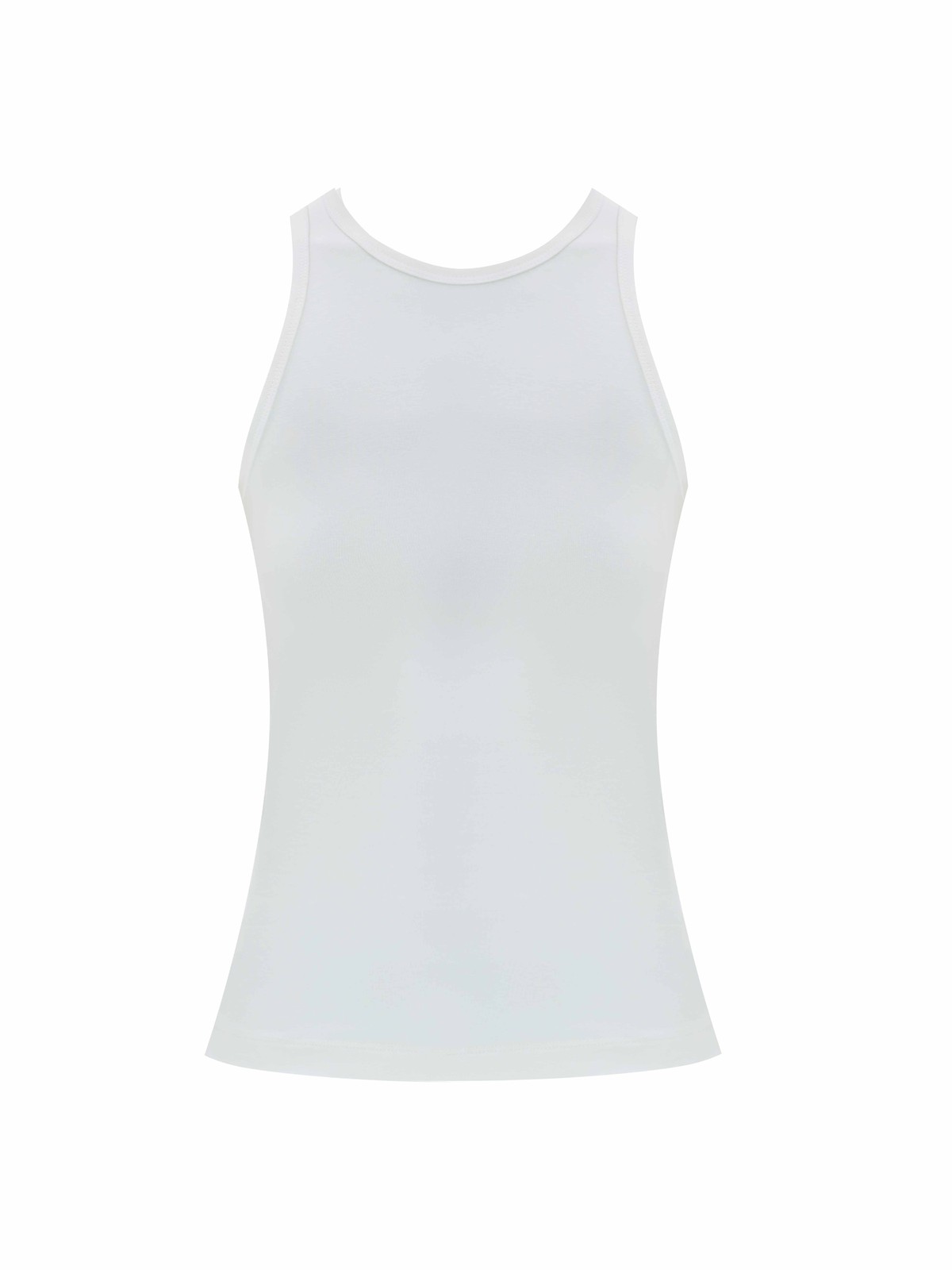 Майка из кроеного трикотажа, цвет: молочный Allweneed
Майка из мягкого трикотажа. Обработанная горловина и пройма. Слегка приталенный силуэт. Базовый вариант верха для летнего периода.